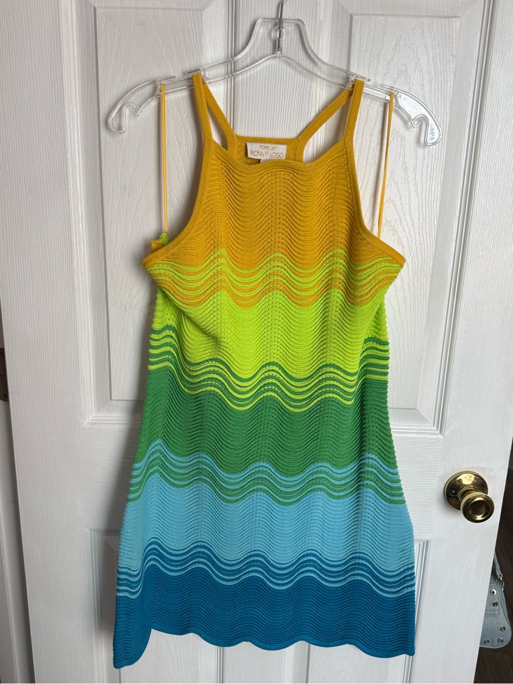 Torn by Ronny Kobo Hope Halter Knit Dress - Picture 3 of 8
